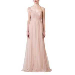BHLDN Jenny Yoo ANNABELLE Dress in Blush
